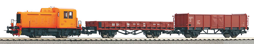 PIKO 59101 - H0 - Digital-Startset TGK2 mit 2 Güterwagen, DR, Ep. IV